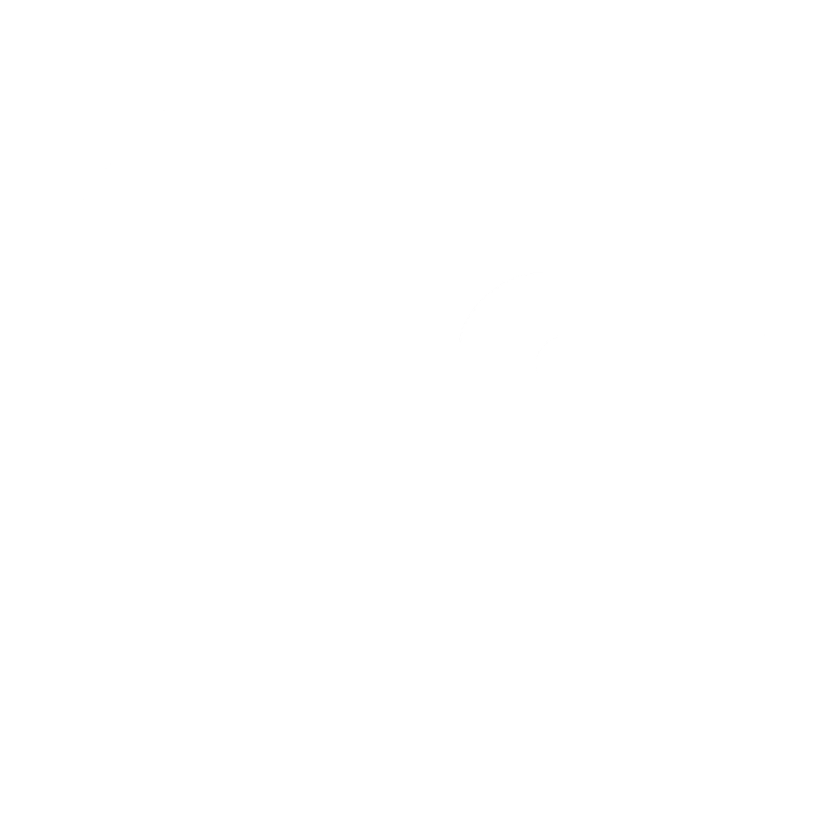 White HF circle